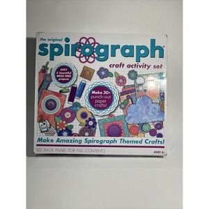 The Original Spirograph Themed Paper Craft Activity Set Art Ages 6+ Create